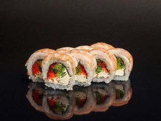 Philadelphia cu Crevete 8 buc.