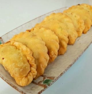 Мини чебуреки с говяжьим фаршем