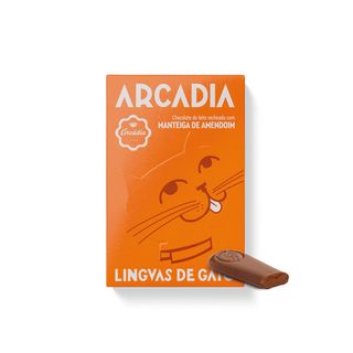 Línguas de Gato Recheadas com Manteiga de Amendoim