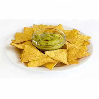 Nachos Y Guacamole Con Queso