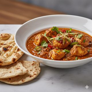 Piatto chicken karahi