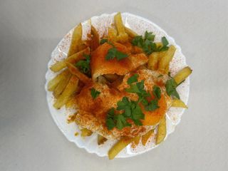 Huevos a la estampida