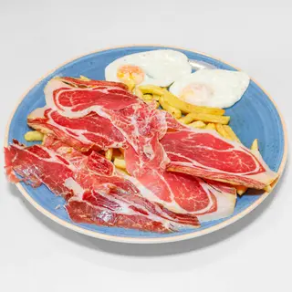 Plato Nº 15 Jamón paleta gran reserva