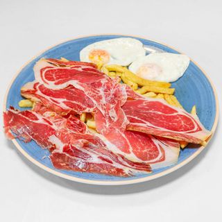 Plato Nº 15 Jamón paleta gran reserva