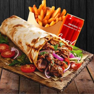 Menú Durum Kebap De Ternera