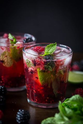 Red Berries Mojito