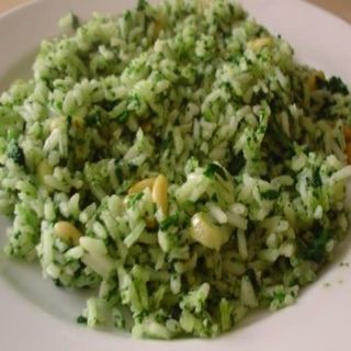 Arroz Con Espinacas