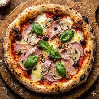 Pizza La reine moyenne