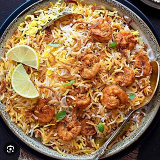 Biryani Con Gambas