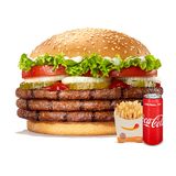 სამმაგი ვოპერის მენიუ