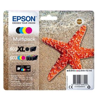 Multipack Original Epson 603 Negro Xl + Tricolor - 8715946668239