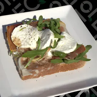 Bruschetta de Mozarela e Presunto