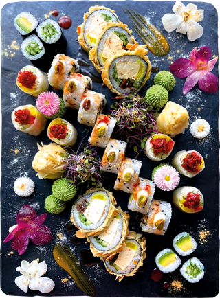 Zestaw Airi wegetariański 26szt