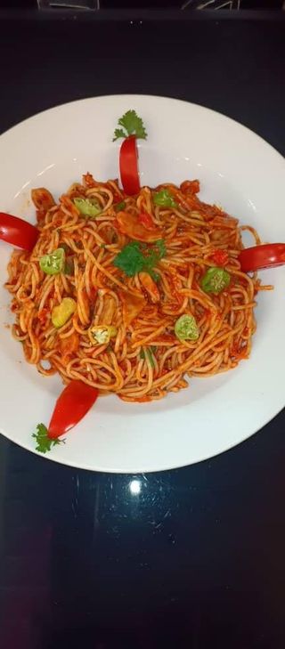 Spaghetti + Sauce Rouge