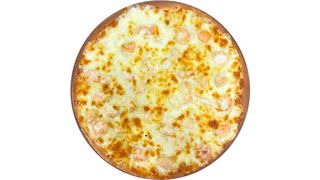 Z łososiem i krewetkami