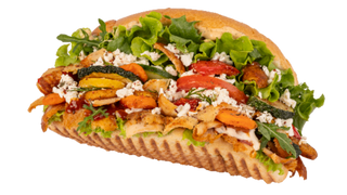 Berlin Gemuse kebap w bułce