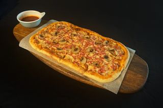 Ветчина с грибами 