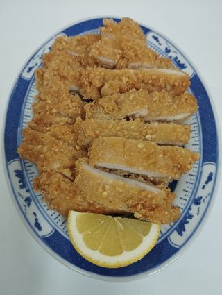 Pollo Frito Con Almendras