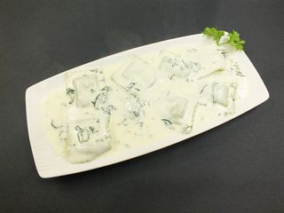 Ravioli rellenos de quesos 