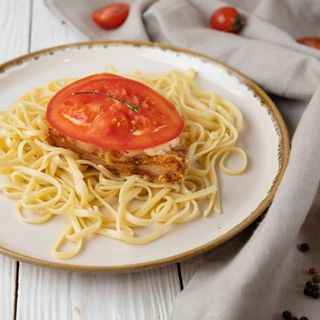 Спагеті з м'ясом по-французьки