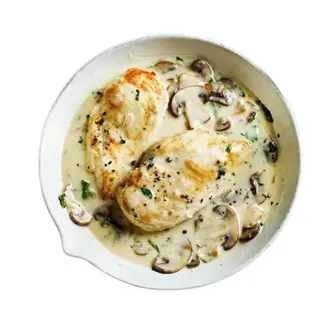 Suprême De Poulet Aux Champignons