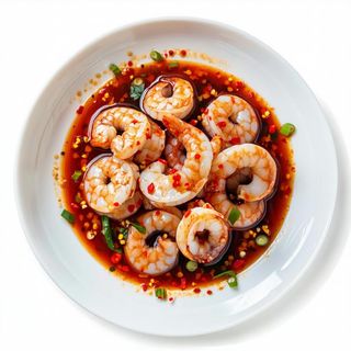 Kalmary w sosie ostro-kwaśnym po tajlandzku