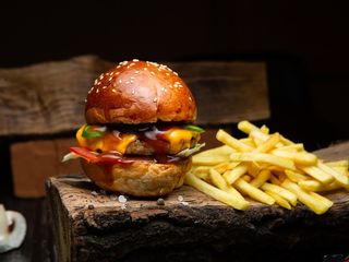 Бургер з індички дитячий (200г)