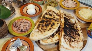 Chappati el mehdeya Oeuf