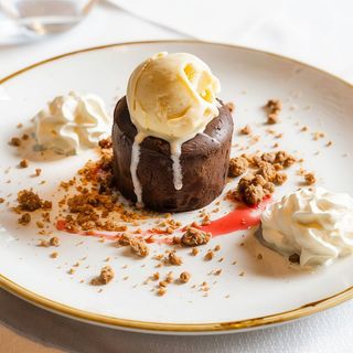 Coulant de chocolate