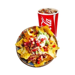 Nachos de Carne Menu