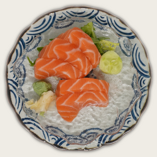 Sashimi de salmón