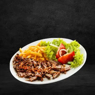 Piatto kebab carne