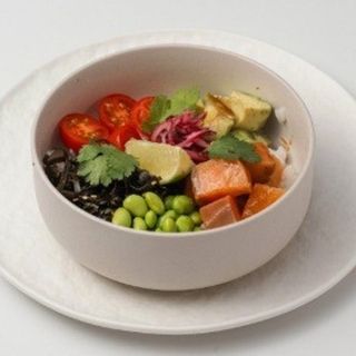 Поке с лососем