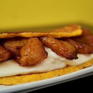 Cachapa Mona Vegetariana