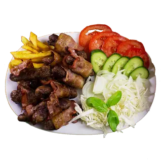 Ćevapi rolovani slaninom 300 g