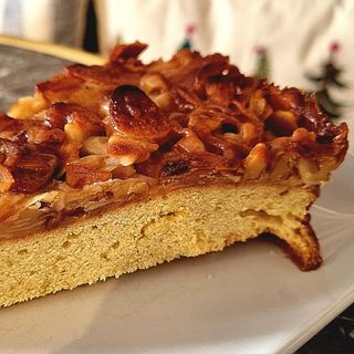 Tarte de amêndoa e noz