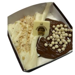 Cheesecake black & white 