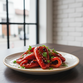 Salată de ardei copt