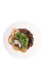 Salată caldă cu ficat de găină