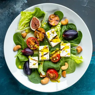 Sałatka z halloumi