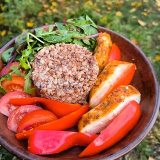 Ринка з запеченою куркою