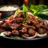 Телешко с лук (500г)