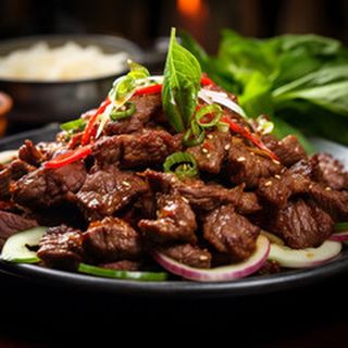 Телешко с лук (500г)