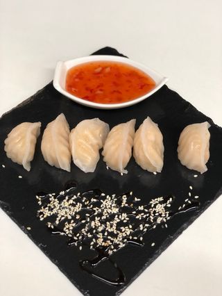 Pierożki z krewetkami 6szt