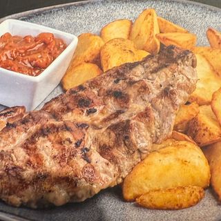 Свинска вратна пържола (250г)