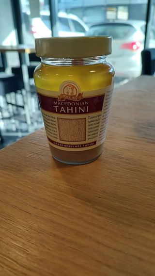 Tahini macedonian, borcan sticla 300 gr.