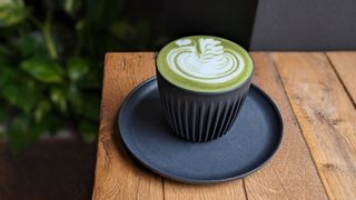 მატჩა ვეგანური რძით