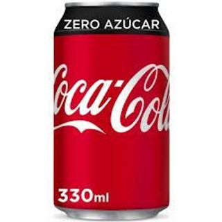 Coca-Cola Zero Azúcar lata 330ml.