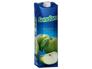 Сок Sandora Яблучний (1 л)