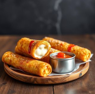 Mozzarella crocantă